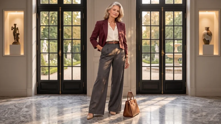 How to Dress a Rectangle Figure Over 50 for a Flattering Shape