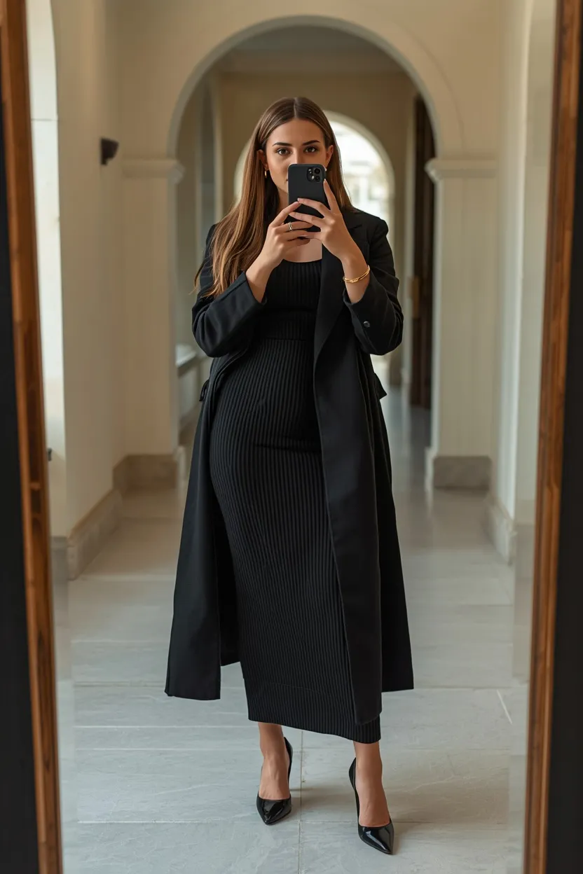 Moody Morticia Velvet Maxi