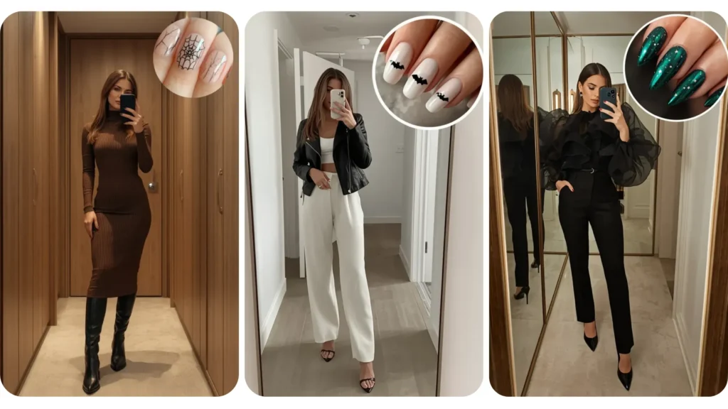 Spooky Chic Halloween Outfit